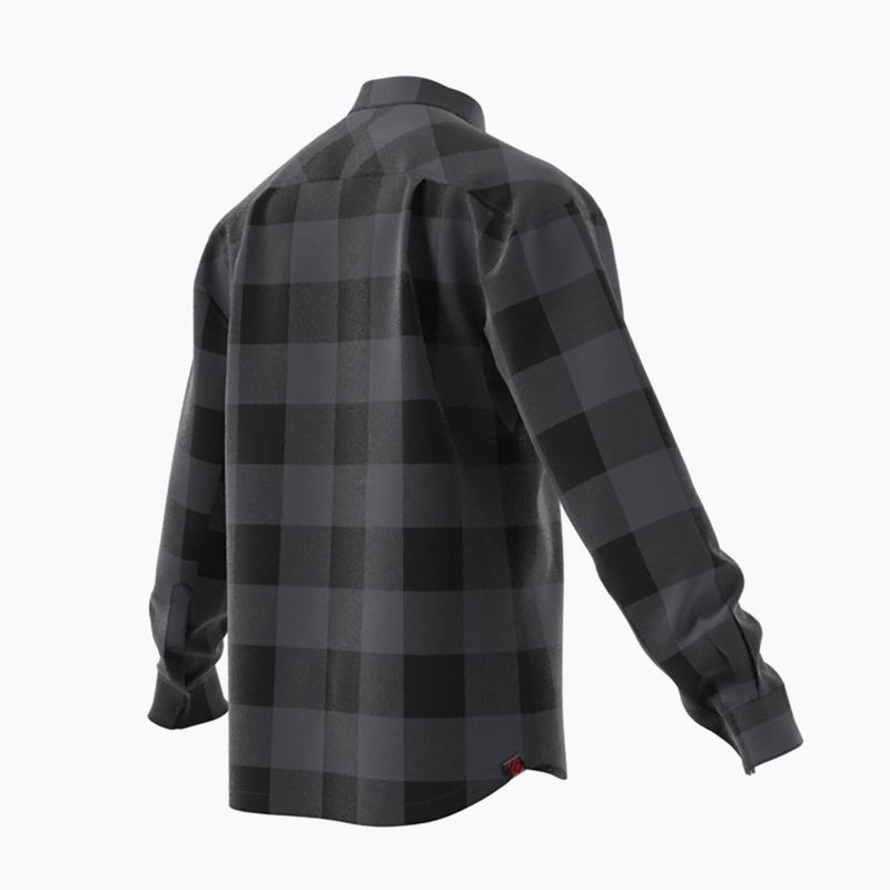 Ποδηλατικό πουκάμισο adidas FIVE TEN Brand of the Brave Flannel grey six/black 14