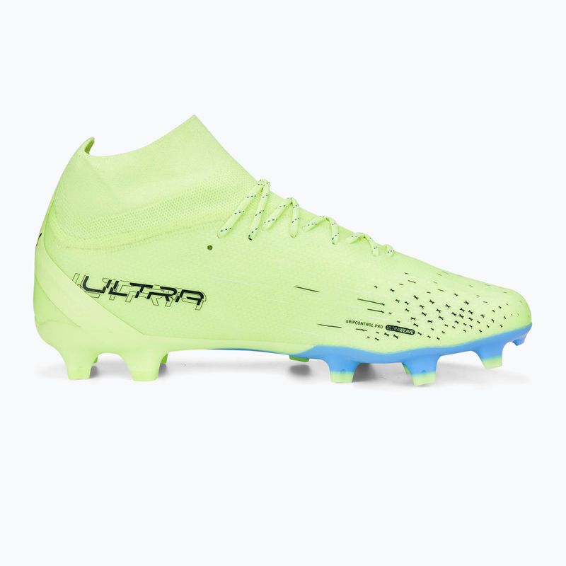 Ανδρικά ποδοσφαιρικά παπούτσια PUMA Ultra Pro FG/AG κίτρινο 106931 01 10