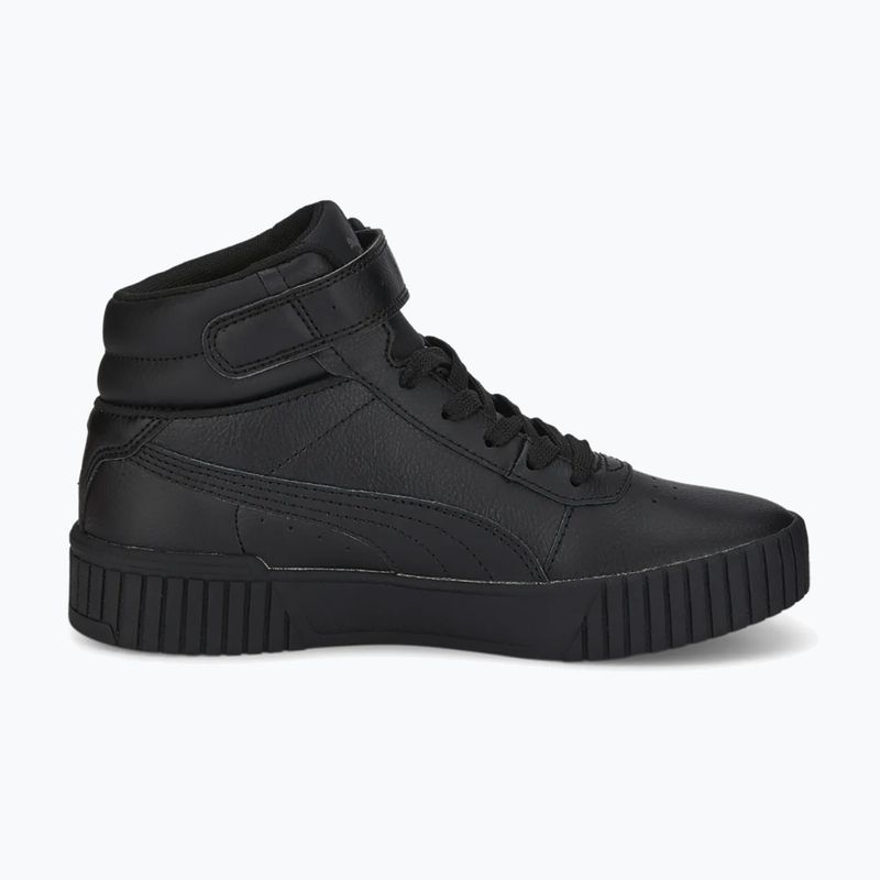 PUMA Carina 2.0 Mid Jr παιδικά παπούτσια puma black/puma black/dark shadow 10