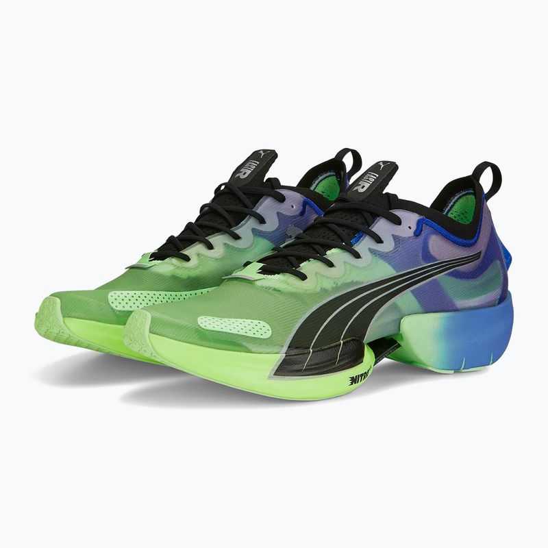 Ανδρικά παπούτσια για τρέξιμο PUMA Fast-R NITRO Elite Carbon royal sapphire/fizzy lime 11