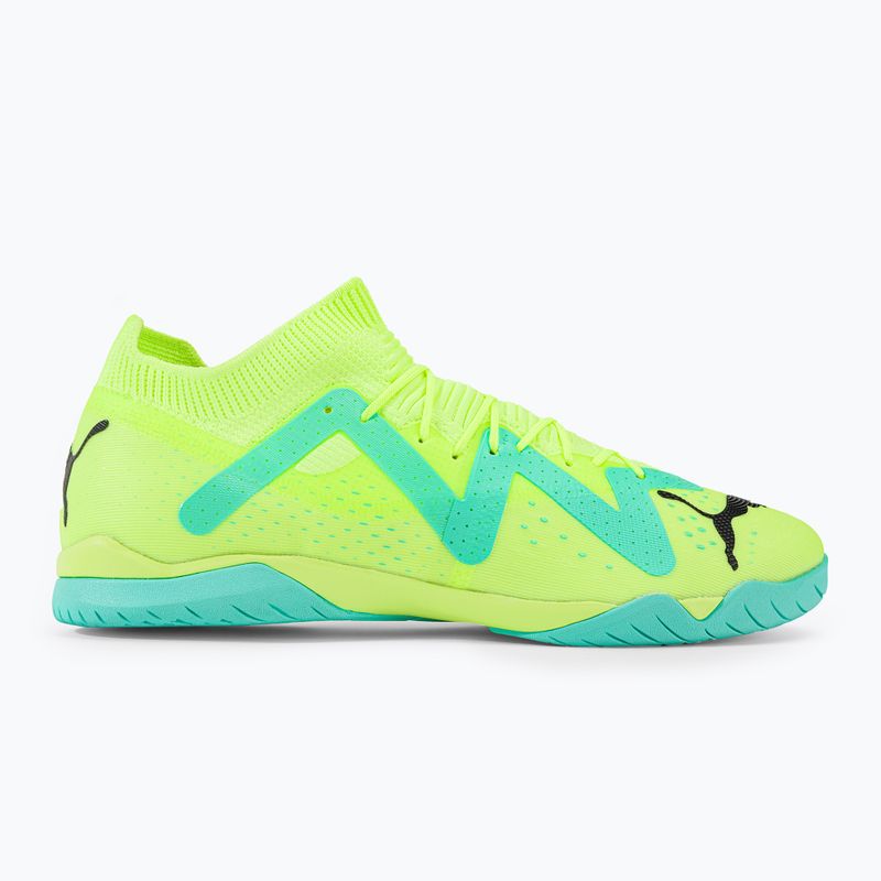 PUMA Future Match IT ανδρικές μπότες ποδοσφαίρου fast yellow/puma black/electric peppermint 2