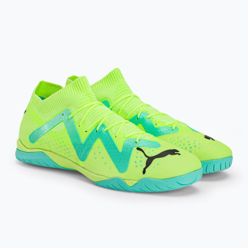 PUMA Future Match IT ανδρικές μπότες ποδοσφαίρου fast yellow/puma black/electric peppermint 4