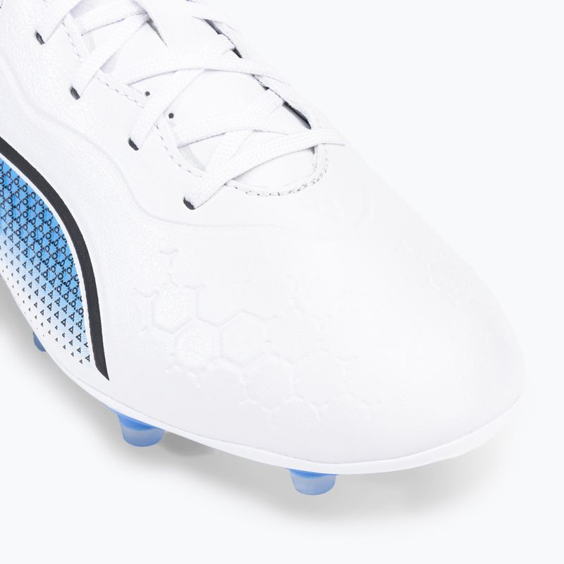 PUMA King Match FG/AG ανδρικά ποδοσφαιρικά παπούτσια λευκό 107257 01 7