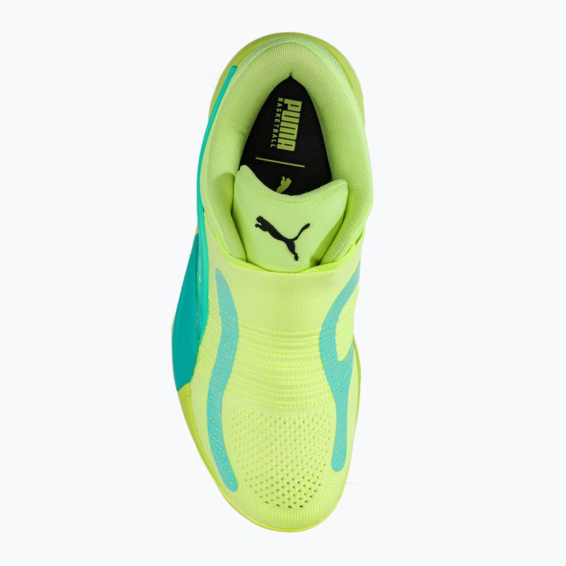 Ανδρικά παπούτσια μπάσκετ PUMA Rise Nitro fast yellow/electric peppermint 6