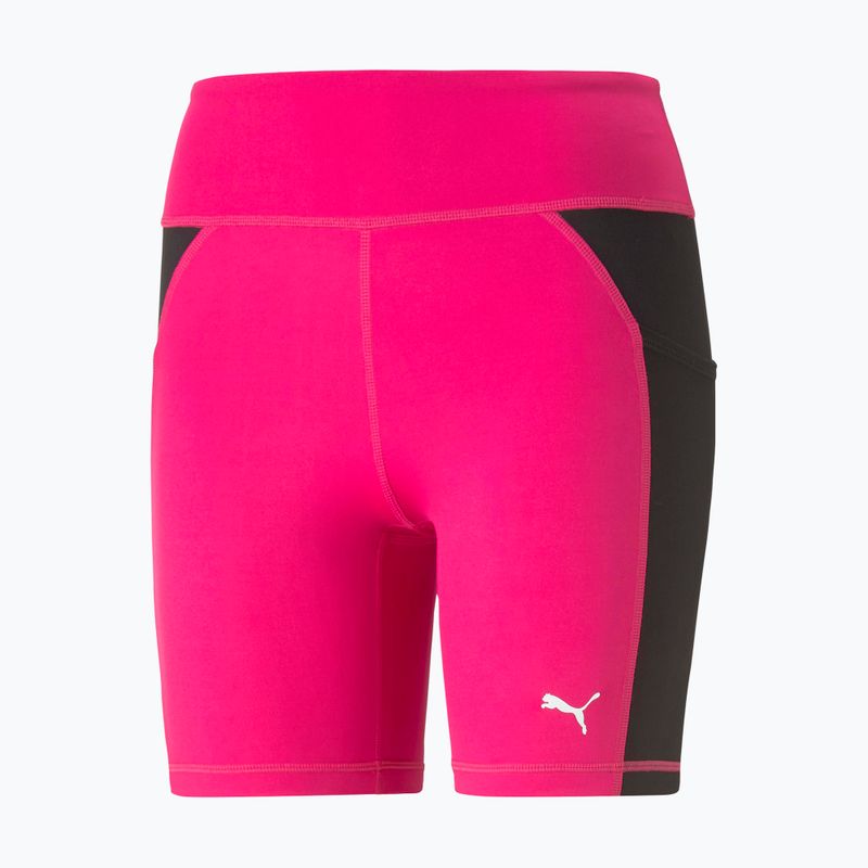 PUMA Fit 5" Training Leggings Short μαύρο-ροζ 523078 64