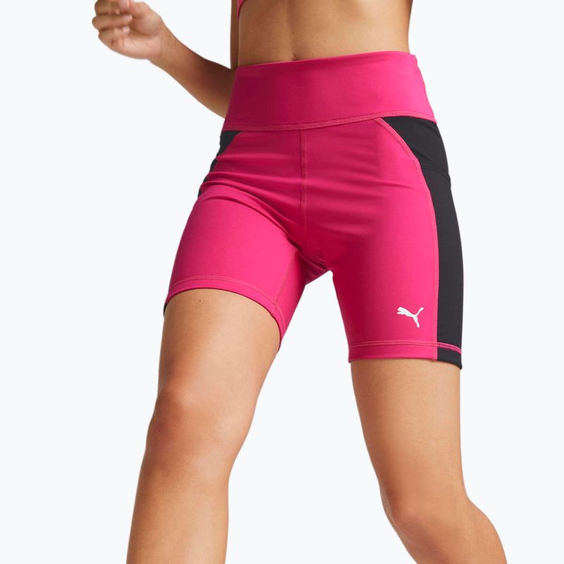 PUMA Fit 5" Training Leggings Short μαύρο-ροζ 523078 64 3