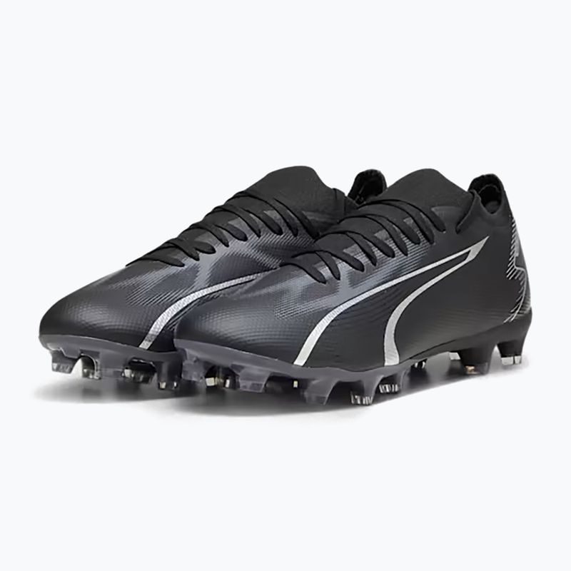 Ανδρικές μπότες ποδοσφαίρου PUMA Ultra Match FG/AG puma μαύρο/ασφαλτό 13