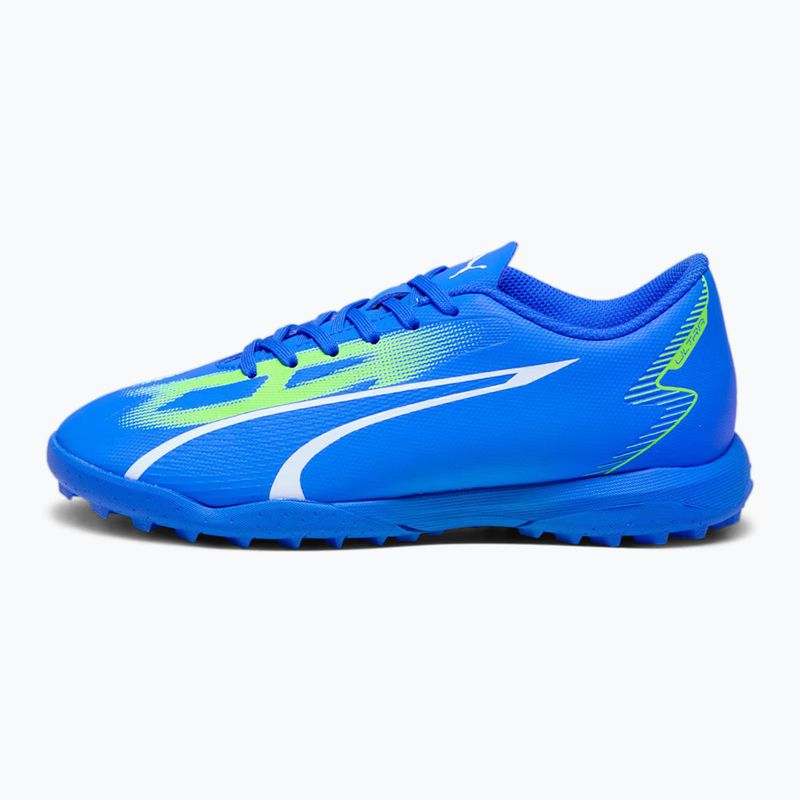 PUMA Ultra Play TT Jr παιδικά ποδοσφαιρικά παπούτσια ultra blue/puma white/pro green 7