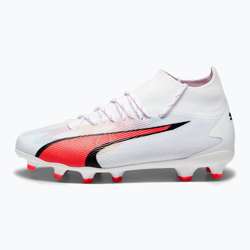 PUMA Ultra Pro FG/AG Jr παιδικές μπότες ποδοσφαίρου puma λευκό/puma μαύρο/fire orchid 11