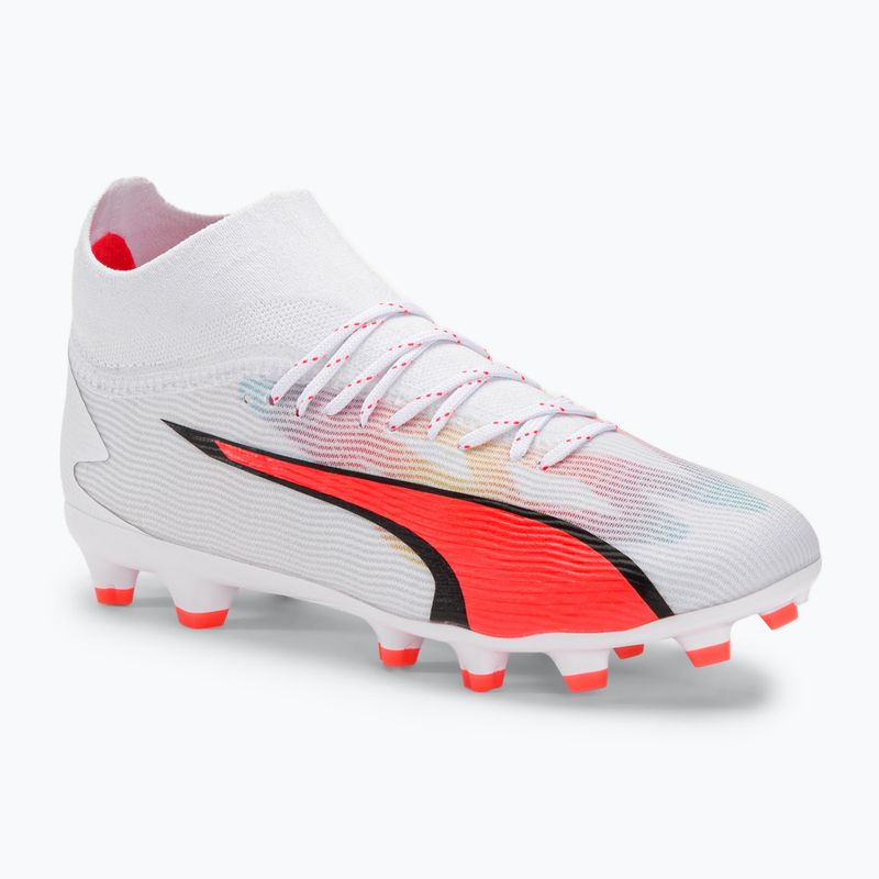 PUMA Ultra Pro FG/AG Jr παιδικές μπότες ποδοσφαίρου puma λευκό/puma μαύρο/fire orchid