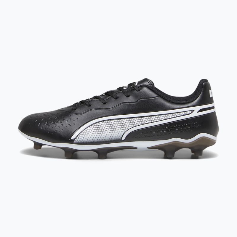 Ανδρικά ποδοσφαιρικά παπούτσια PUMA King Match FG/AG puma μαύρο/puma λευκό 11