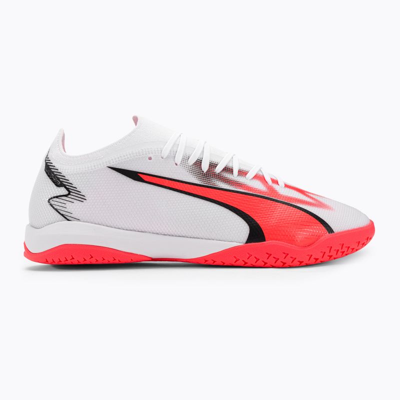 Ανδρικά ποδοσφαιρικά παπούτσια PUMA Ultra Match IT puma white/puma black/fire orchid 2