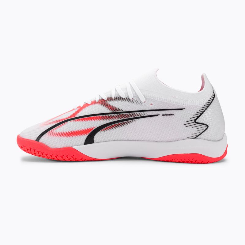 Ανδρικά ποδοσφαιρικά παπούτσια PUMA Ultra Match IT puma white/puma black/fire orchid 10