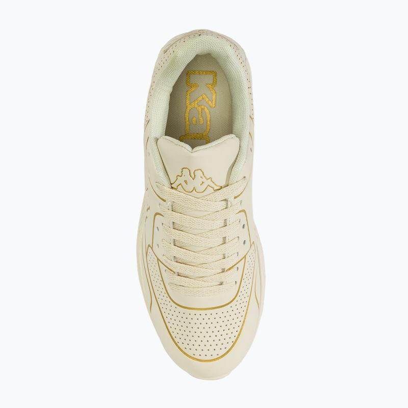 Kappa γυναικεία παπούτσια Harlem Emb GC off white/gold 5