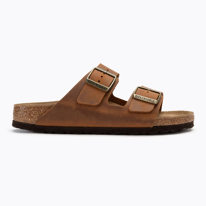 Παντόφλες BIRKENSTOCK Arizona LEOI Narrow cognac 2