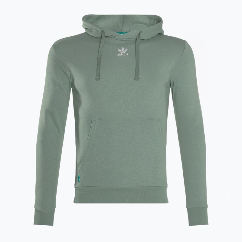 Ανδρικό φούτερ adidas Essentials + Made With Hemp silver green