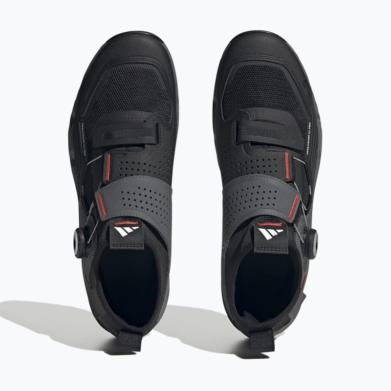 Ανδρικά παπούτσια ποδηλασίας MTB adidas FIVE TEN Trailcross Pro Clip-In grey five / core black / red 5