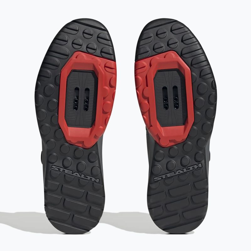 Ανδρικά παπούτσια ποδηλασίας MTB adidas FIVE TEN Trailcross Pro Clip-In grey five / core black / red 8