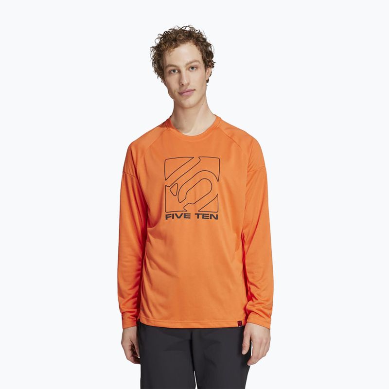 Ποδηλατική μπλούζα adidas FIVE TEN Long Sleeve Jersey semi impact orange 3