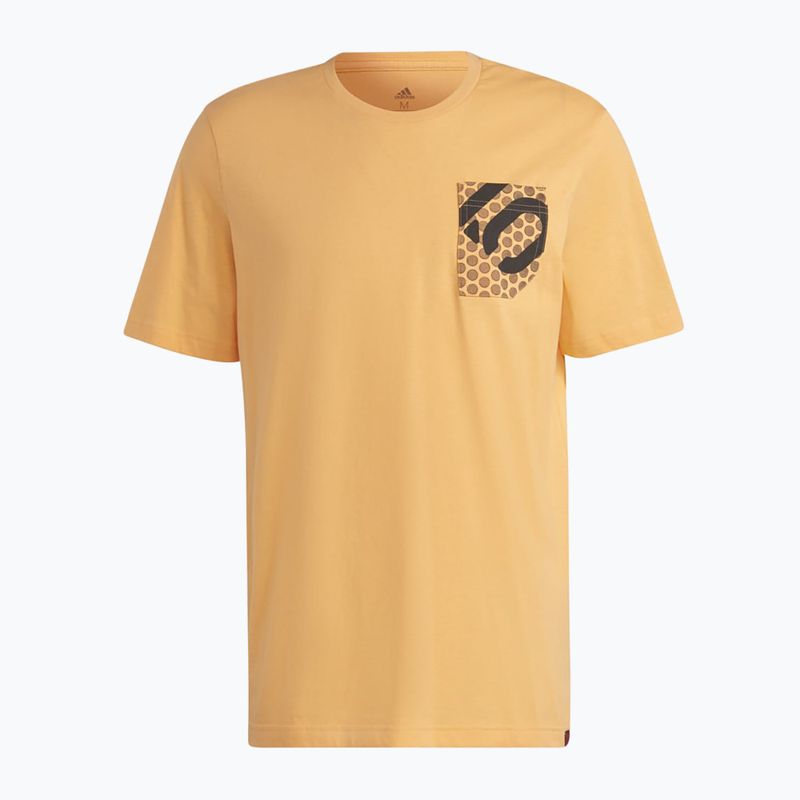 Ανδρική ποδηλατική μπλούζα adidas FIVE TEN Brand Of The Brave Tee hazy orange 7