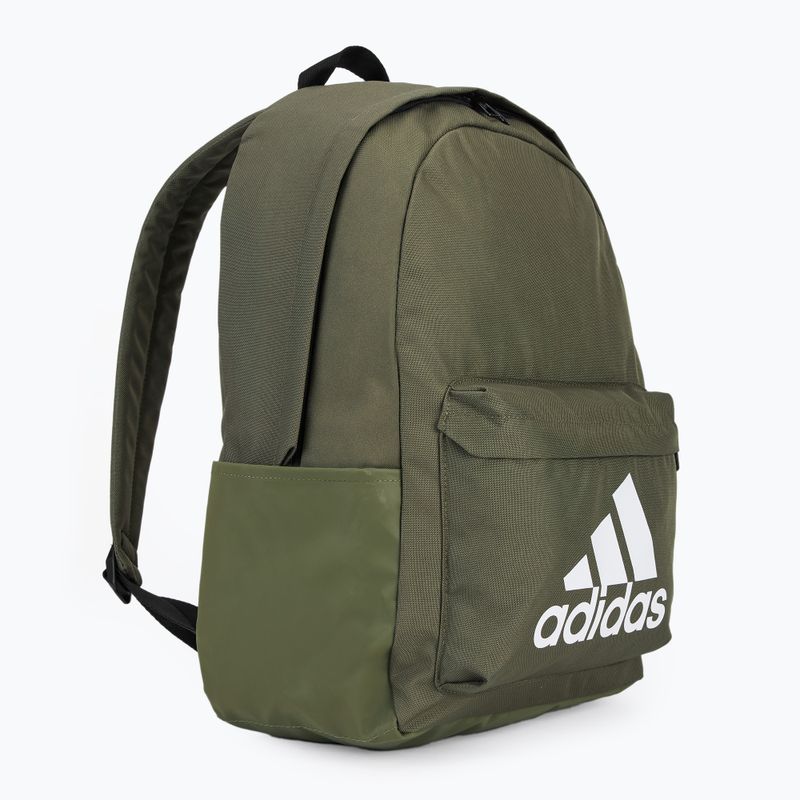 adidas Classic Badge Of Sport σακίδιο πλάτης 27.5 l λαδί/λευκό 2