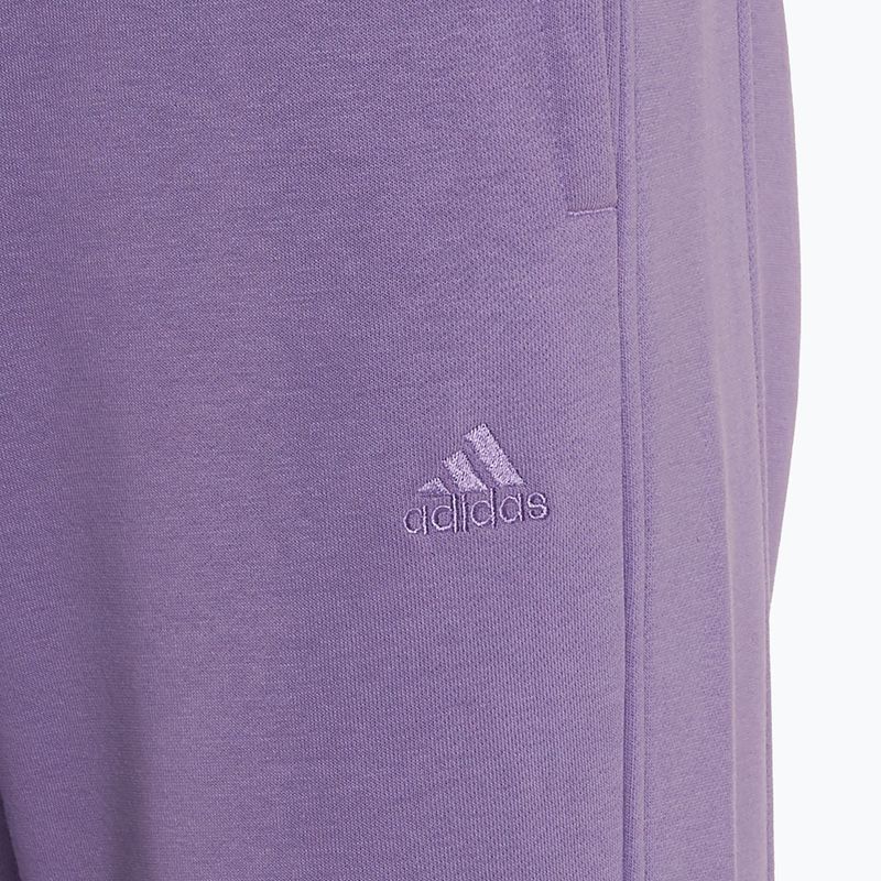 Γυναικείο παντελόνι adidas All SZN Fleece violet fusion 3