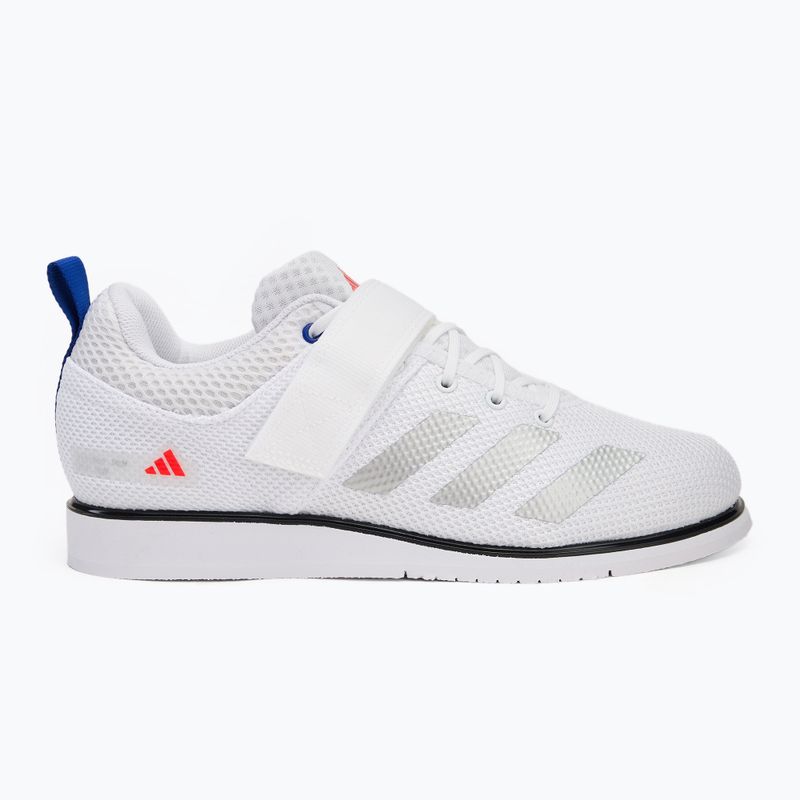 Ανδρικά παπούτσια άρσης βαρών adidas Powerlift 5 cloud white/ core black/ grey two 2