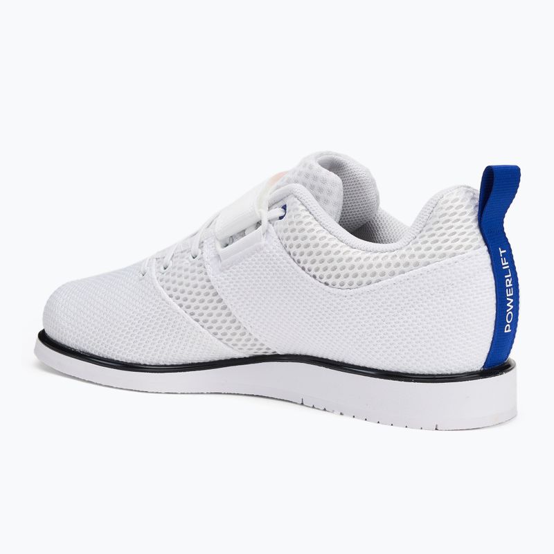 Ανδρικά παπούτσια άρσης βαρών adidas Powerlift 5 cloud white/ core black/ grey two 3