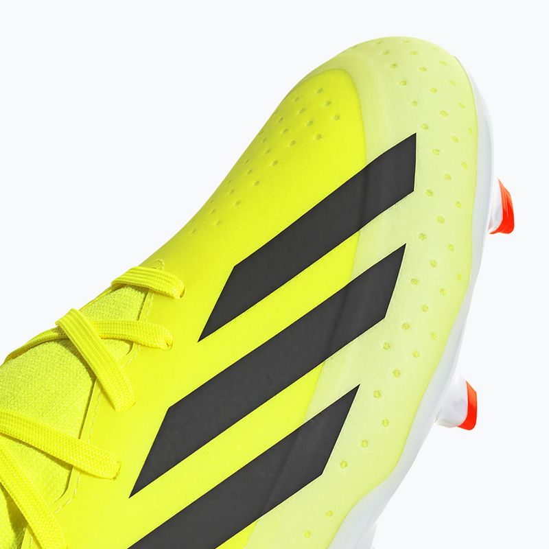 Ανδρικά παπούτσια ποδοσφαίρου adidas X Crazyfast League FG team solar yellow/core black/cloud white 9