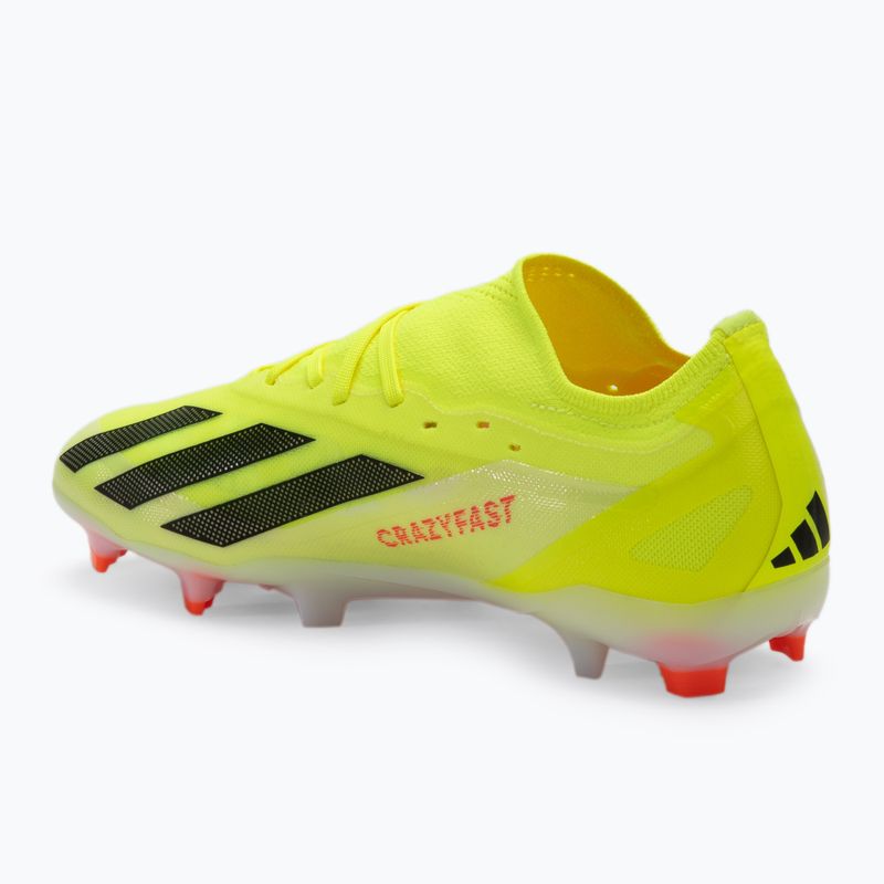 Ανδρικά παπούτσια ποδοσφαίρου adidas X Crazyfast Pro FG team solar yellow/core black/cloud white 3