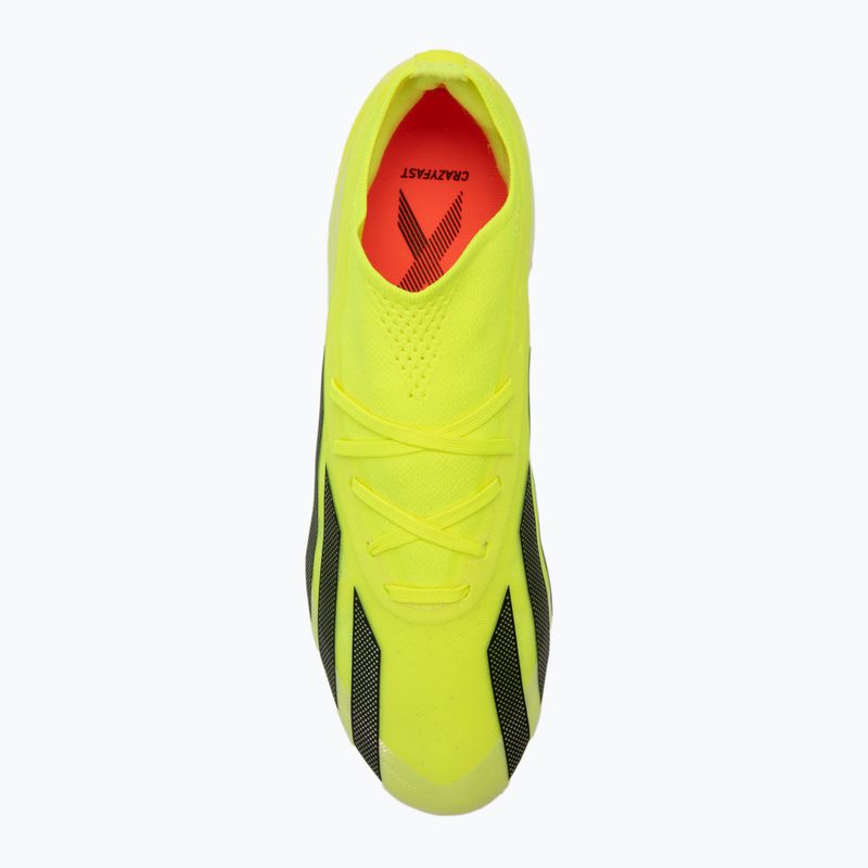 Ανδρικά παπούτσια ποδοσφαίρου adidas X Crazyfast Pro FG team solar yellow/core black/cloud white 5