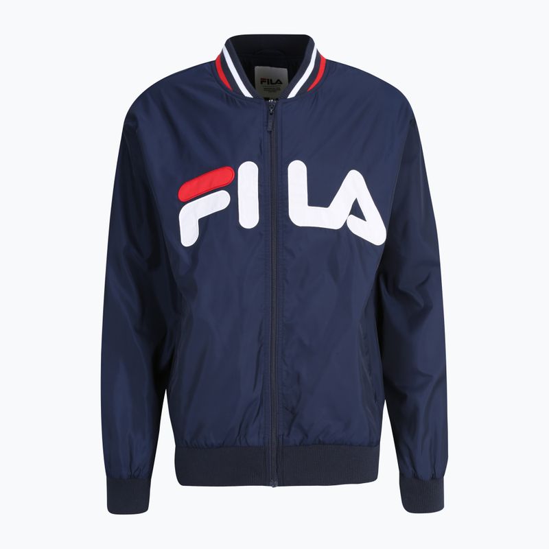 Ανδρικό μπουφάν FILA Logrono Logo Bomber black iris 5