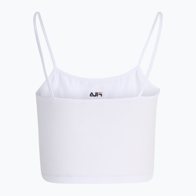 Γυναικεία μπλούζα FILA Loni Cropped Spaghetti bright white 7