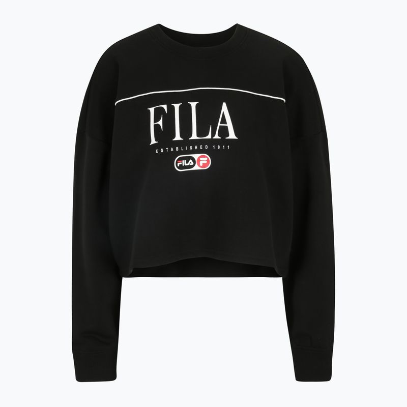 Γυναικείο φούτερ FILA Lewistown Crew Sweatshirt μαύρο