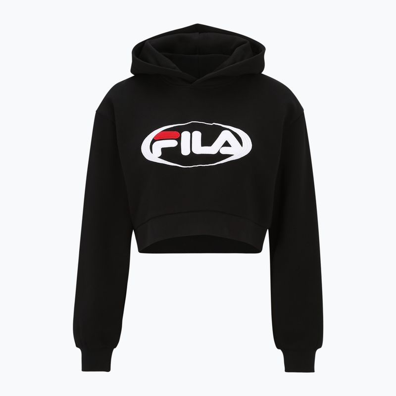 Γυναικείο FILA Lapalisse Cropped Hoody μαύρο