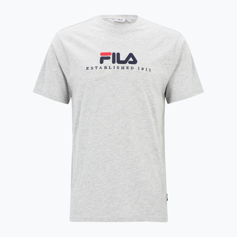 Μπλουζάκι FILA Bedburg light grey melange