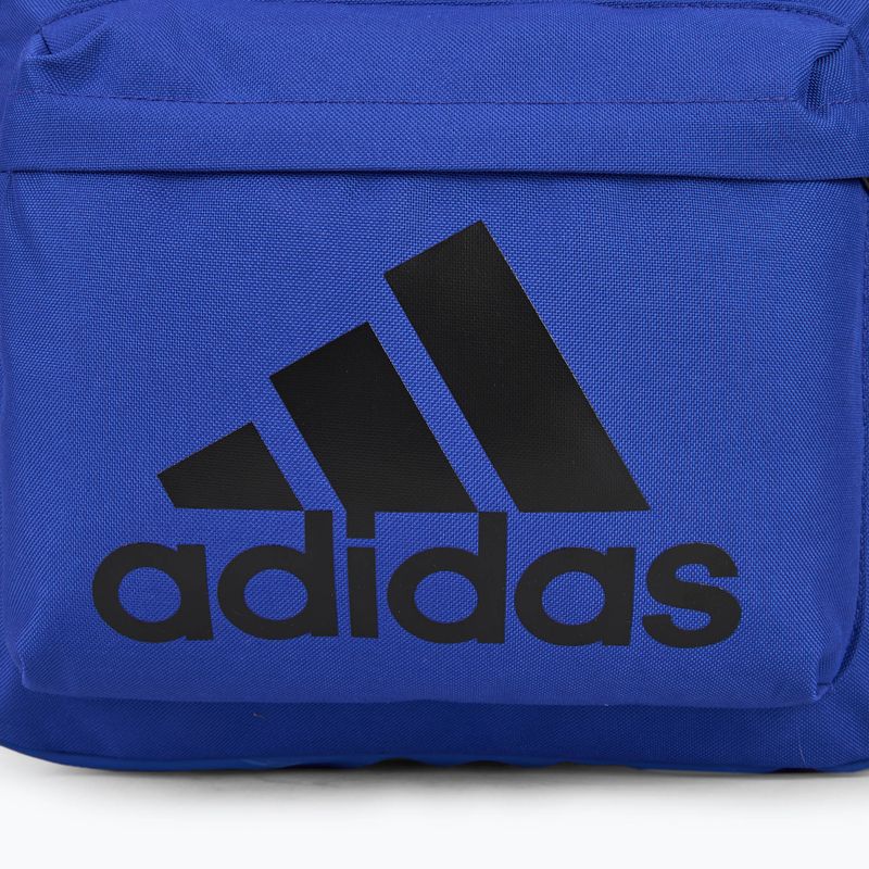 adidas Classic Badge Of Sport σακίδιο πλάτης 27.5 l ημιδιαφανές μπλε/ μαύρο 4