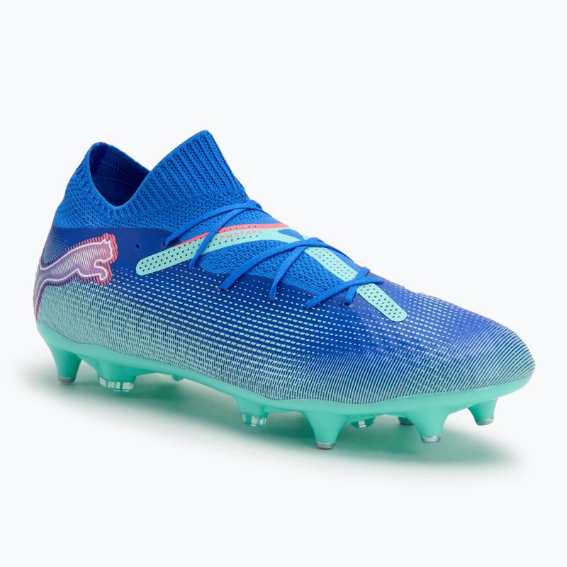 Παπούτσια ποδοσφαίρου PUMA Future 7 Pro MxSG bluemazing/puma white/electric peppermint