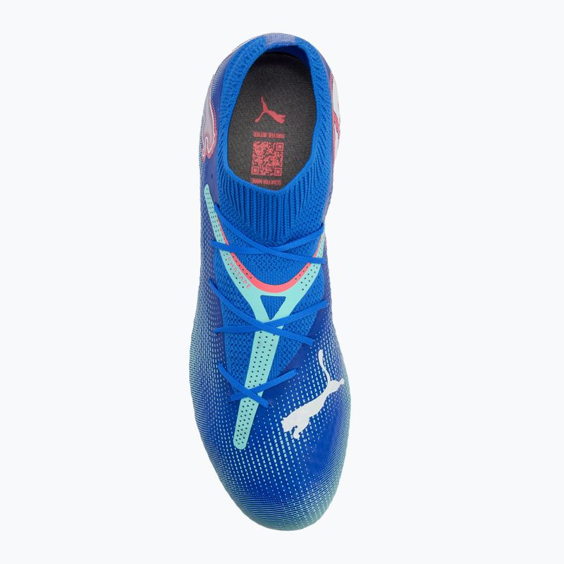 Παπούτσια ποδοσφαίρου PUMA Future 7 Pro MxSG bluemazing/puma white/electric peppermint 5