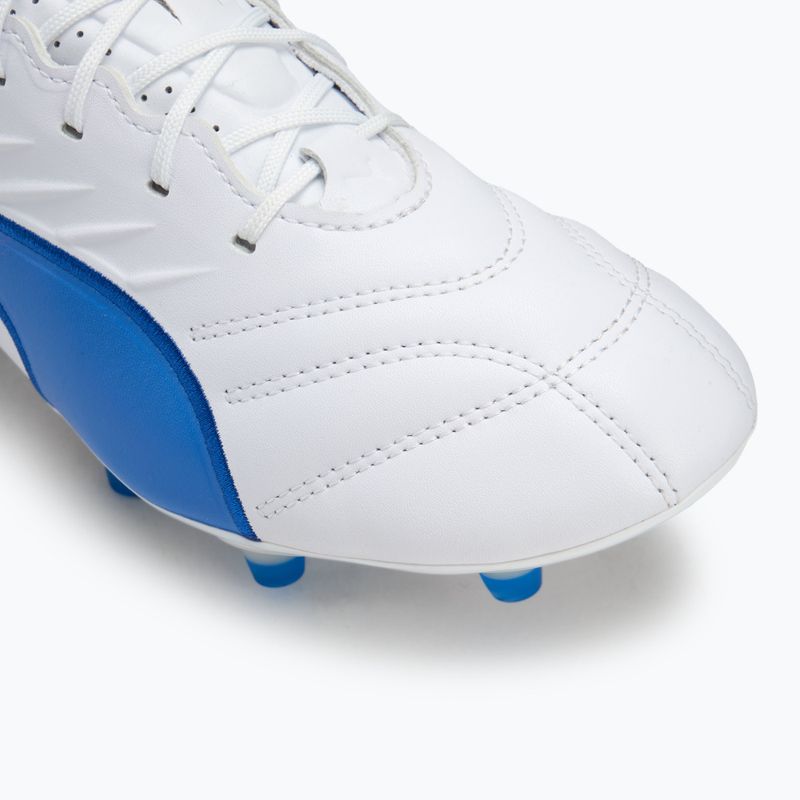 Ανδρικά παπούτσια ποδοσφαίρου PUMA King Pro FG/AG puma white/bluemazing/flat light grey/sunset glow 7