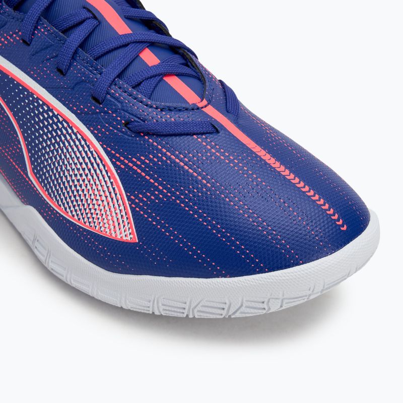 PUMA Ultra 5 Play IT lapis lazuli/puma white/sunset glow ποδοσφαιρικά παπούτσια 7