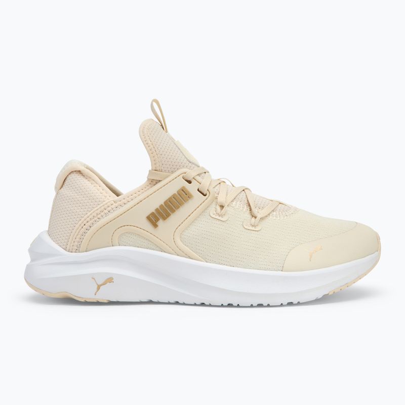 Γυναικεία παπούτσια PUMA Softride One4All Femme alpine snow/puma white/gold 2