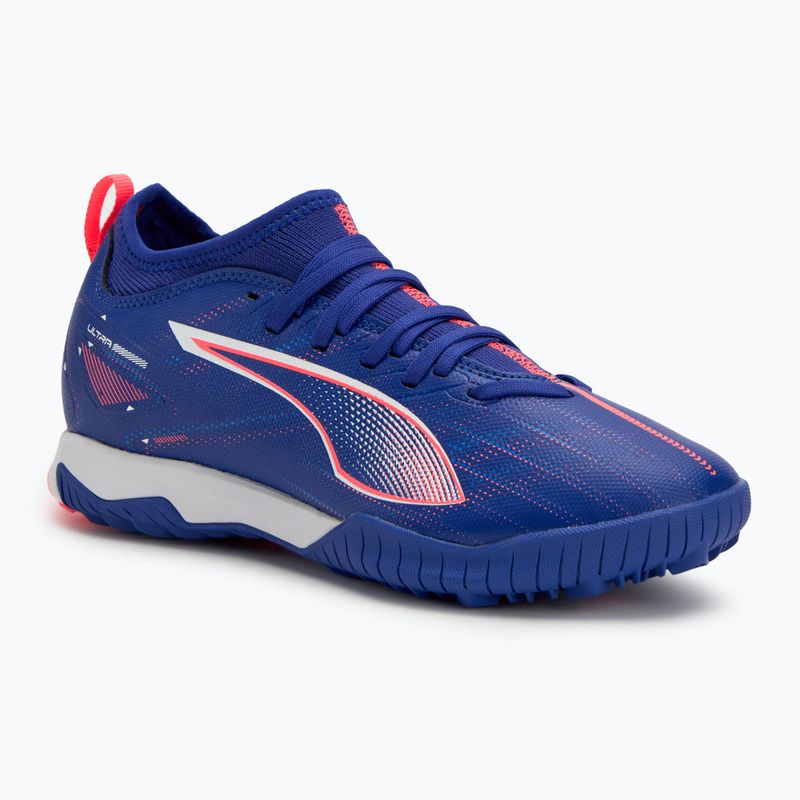 Παιδικά παπούτσια ποδοσφαίρου PUMA Ultra 5 Match TT + Mid Jr lapis lazuli/puma white/sunset glow