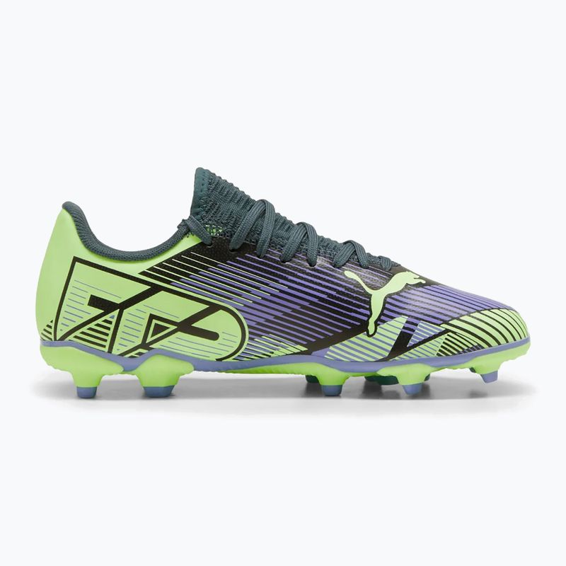 Παιδικά παπούτσια ποδοσφαίρου PUMA Future 7 Play FG/AG Jr grey skies/elektro purple 10