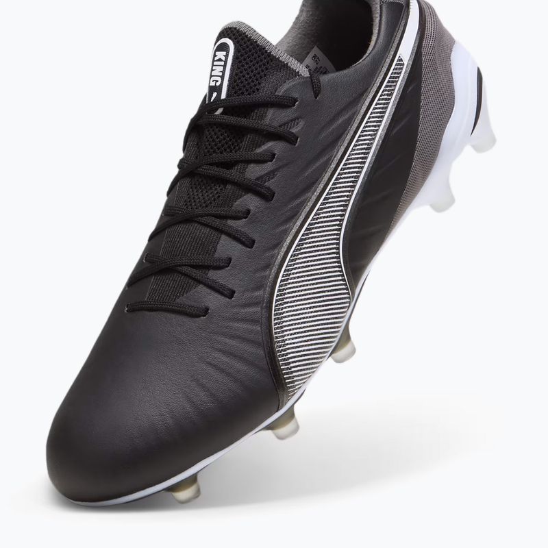 Παπούτσια ποδοσφαίρου PUMA King Ultimate FG/AG puma black/puma white/cool dark gray 12