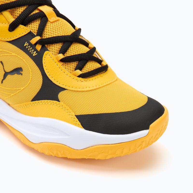 Παιδικά παπούτσια μπάσκετ PUMA Playmaker Pro JR yellow sizzle/puma blackl 7