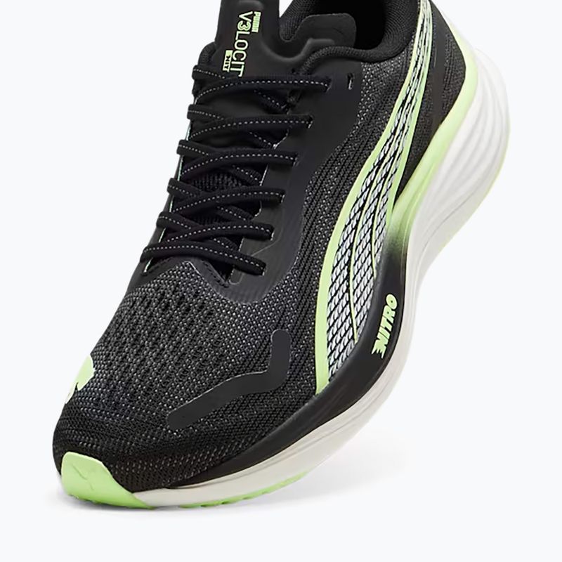 Ανδρικά παπούτσια για τρέξιμο PUMA Velocity Nitro 3 puma black/fizzy apple 12