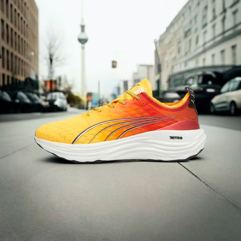 Ανδρικά παπούτσια για τρέξιμο PUMA ForeverRun Nitro Fade sun stream/sunset glow/puma white 14