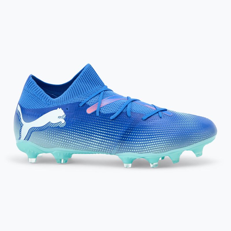 Παπούτσια ποδοσφαίρου PUMA Future 7 Play It hyperlink blue/mint/puma white 2