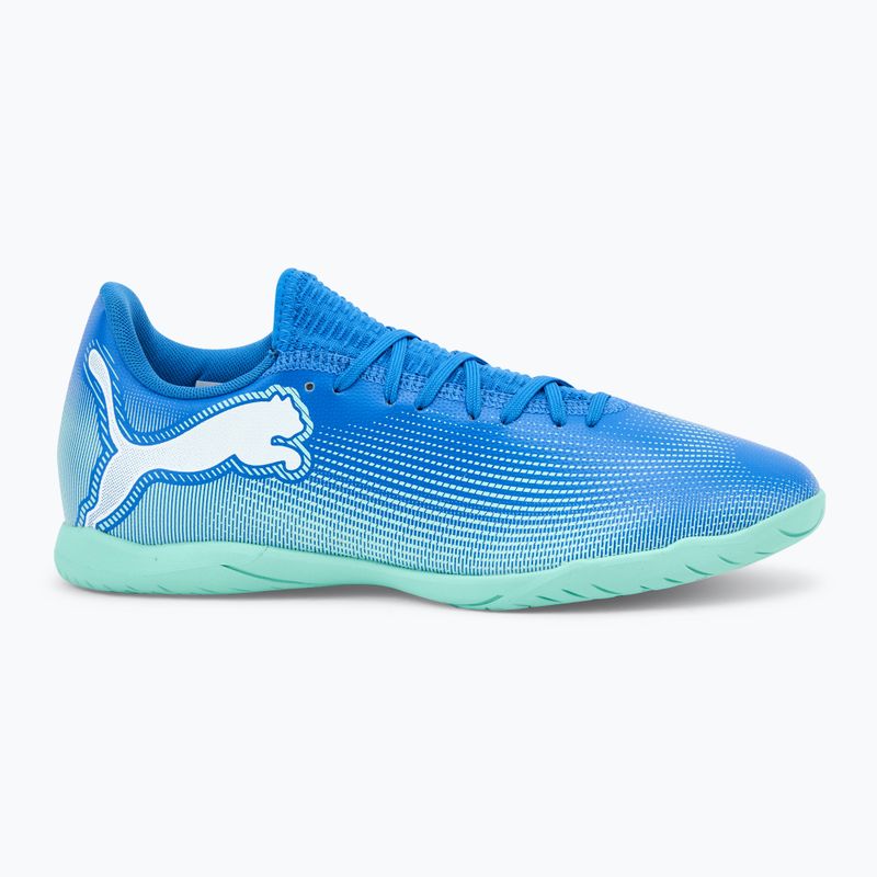 Παπούτσια ποδοσφαίρου PUMA Future 7 Match FG/AG bluemazing/puma white/electric peppermint 2